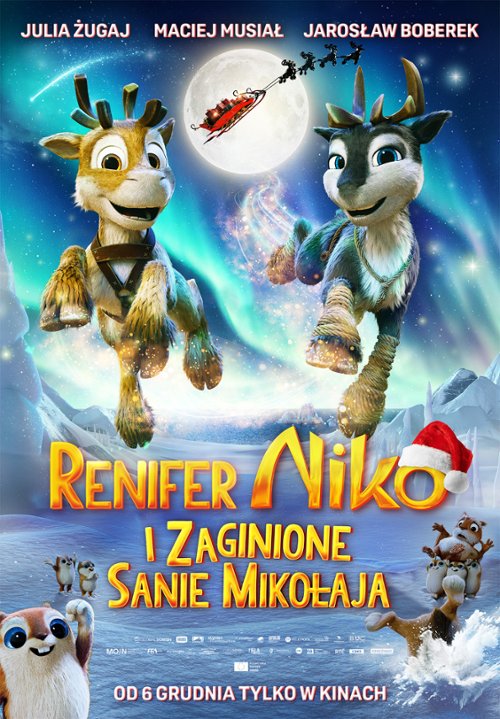 RENIFER_NIKO_I_ZAGINIONE_SANIE_MIKOŁAJA