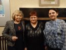 zakonczenie wieczoru grazyna sordyl  jolanta nowak i dyrektor biblioteki w zolyni malgorzata bednarz